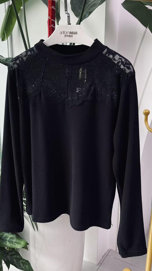 羊绒蛋白发热衣蕾丝镂空小性感内穿外搭16635126 商品图5