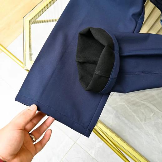 D121117秋冬户外运动男士加绒防水工装直筒休闲裤 商品图7