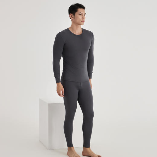 weyo秋冬新款男士兰精莫代尔包领套装亲肤舒适保暖打底内衣套装2776 商品图1
