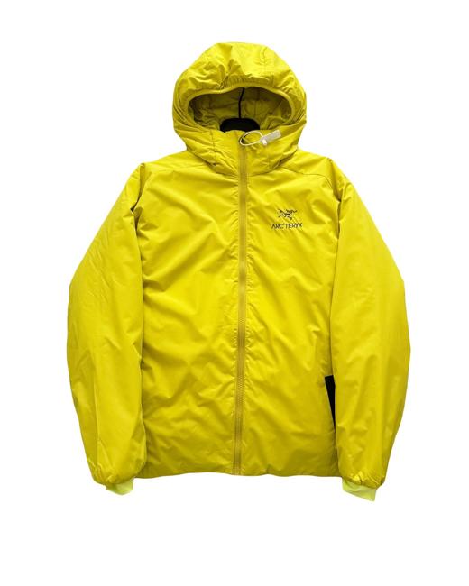 中性款logo刺绣连帽棉服lv003 商品图0