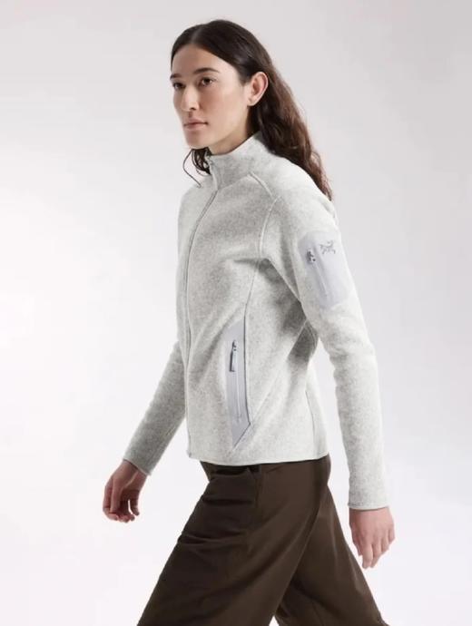 中性款刺绣立领抓绒外套lv003 商品图3