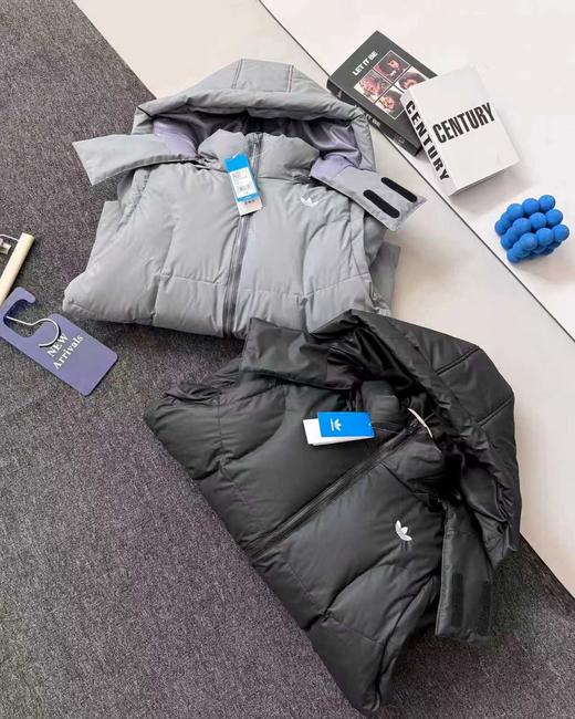 D121109可拆卸保暖运动连帽含羽绒外套男女同款羽绒服 商品图5