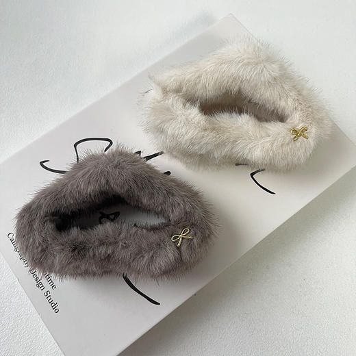 秋冬新款毛绒后脑勺抓夹-纪念日百货门店同款167747886 商品图0