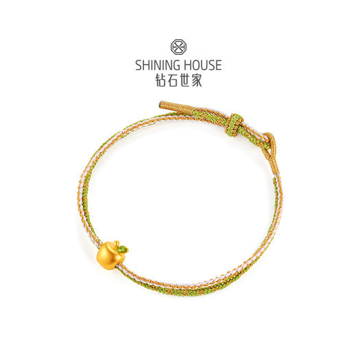 【定价黄金】【限时8折】【现货】钻石世家  足金黄金手串 #五角星#金苹果#莲花# 手串手链 淡水珍珠手链 商品图13