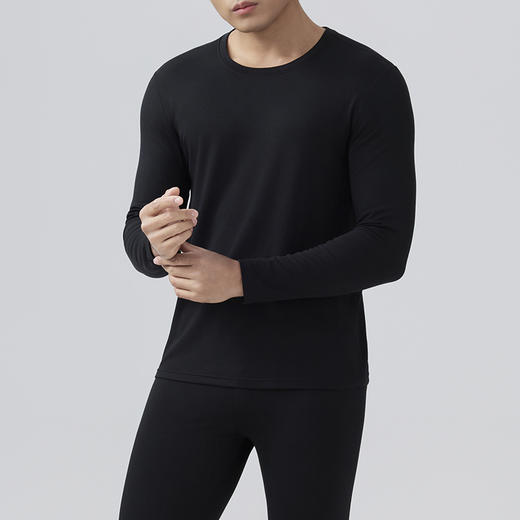 weyo秋冬新款男士单向导湿圆领宽领保暖打底套装B30921 商品图1