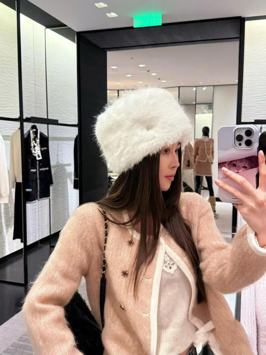 香奈儿 25秋冬新款 洋装马海毛外套(TM) 商品图7