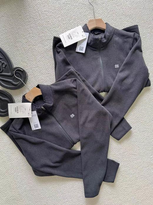 D121166男士立领抓绒夹克秋冬透湿保暖外套户外运动上衣 商品图1