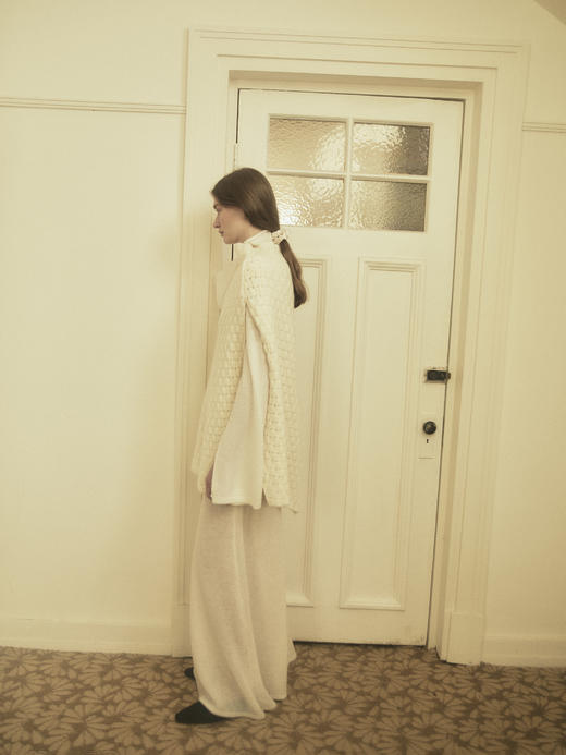 VC｜AW25121 Juliet wide skirt [ 半身裙 米白 ]【HOLIDAY】 商品图3