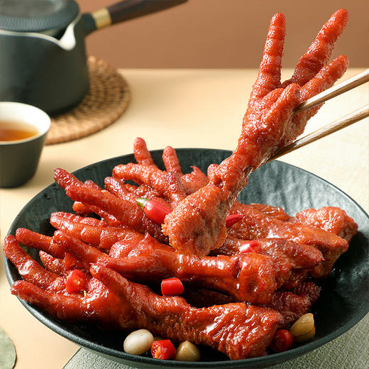 【24包纯肉礼盒】味滋源纯肉礼盒 810g虎皮凤 卤味爪鸭腿鸭翅卤味大礼包 年货礼盒 商品图2