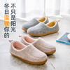【彩色毛毡包跟鞋】珂缔缘冬季居家包跟男女士家用室内木地板防滑毛绒保暖棉拖鞋多款式可选 商品缩略图0