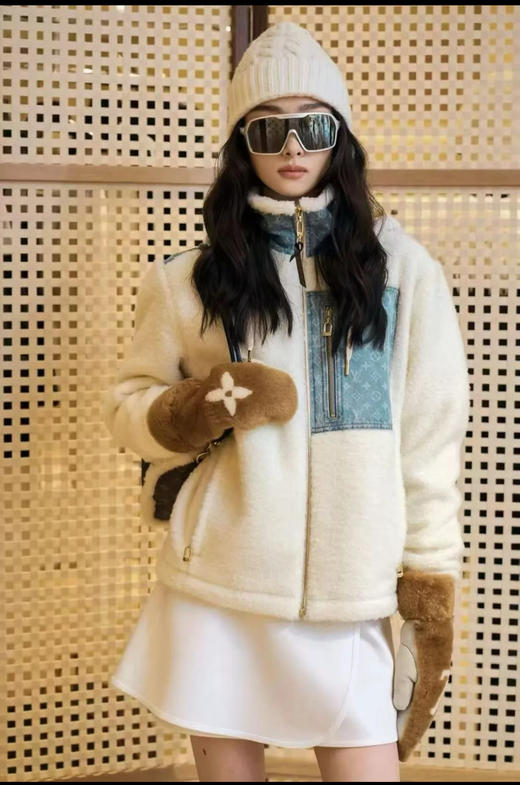 驴家 SKI系列大爆款  MONOGRAM 元素绒面夹克 (KX*MM) 商品图0