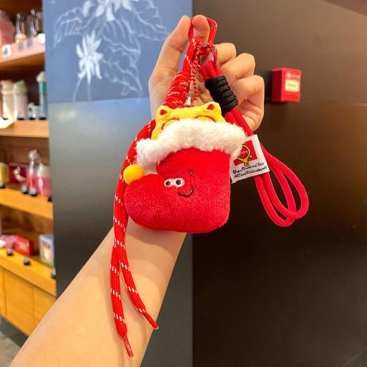 【YW】无忧购“礼物季”39元3件创意圣诞毛绒挂件卡通可爱公仔钥匙挂件包包装饰圣诞节礼物（截单后3-5天发货) 商品图9