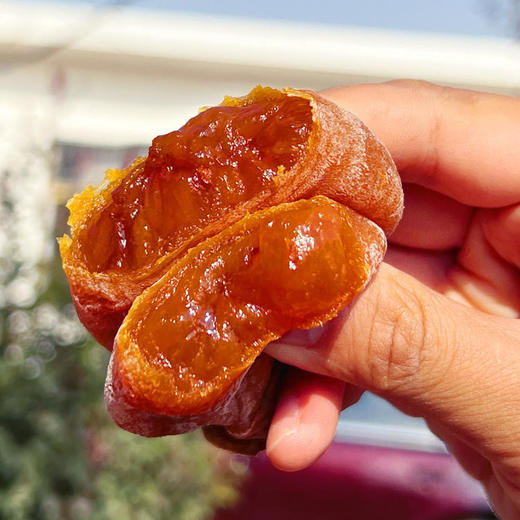 YP一口糯叽叽!陕西富平流心柿饼1-5斤普通装礼盒装富平大尖柿子热卖 商品图2