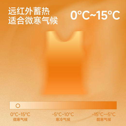 【79元拍2件】10A抑菌无痕保暖背心 带胸垫内搭可外穿蓄热升温玻尿酸保暖马甲 商品图1