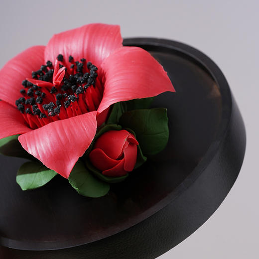 【非遗陶瓷手捏花传承】2026《花之礼》-茶饼香氛款 商品图1