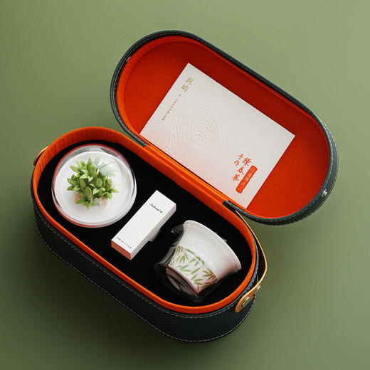 【非遗陶瓷手捏花传承】2026 马年富竹节节高套组 商品图2