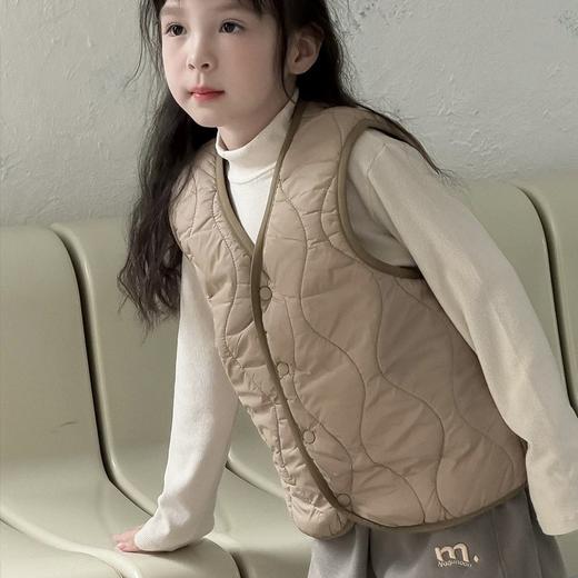 （外套&马甲）可优鼠儿童轻暖羊毛内胆 羊毛填充轻暖舒适 外穿内搭居家等实穿性超强 男女宝可穿120-170码 商品图5