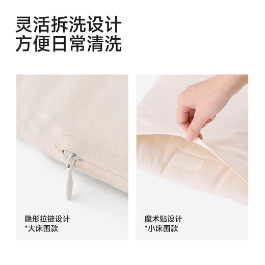 【商场同款】英氏婴儿床品床围软包可拆洗纯棉防撞可拼接床围新品 商品图3