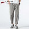 回力休闲裤男款夏季薄款纯棉宽松直筒裤子男士春秋百搭工装长裤男 商品缩略图2
