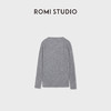 ROMI STUDIO“优雅舒适”100%羊毛坑条立体V领套头毛衫 RWDSS61819 商品缩略图0