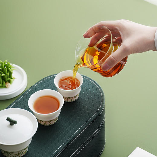 【非遗陶瓷手捏花传承】2026 马年富竹节节高套组 商品图10