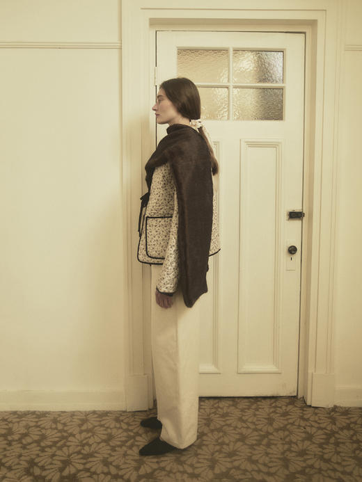 VC｜AW25068 Capri jeans [ 牛仔裤 米白 ]【HOLIDAY】 商品图1