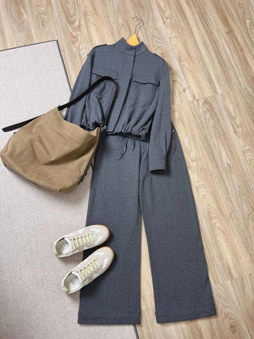 【高品质私服】【smooth棉套装/休闲裤】上身有挺括感但是又很亲肤！完全不用担心变形、起球、磨毛！春秋冬三季都可穿【无标出货 介意慎拍】WD 商品图2