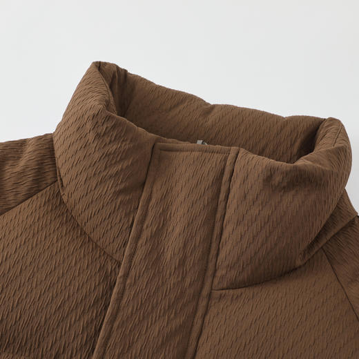 GXG男装【90鸭绒】25冬季简约纯色保暖立领宽松口袋男式羽绒服K&C 商品图8