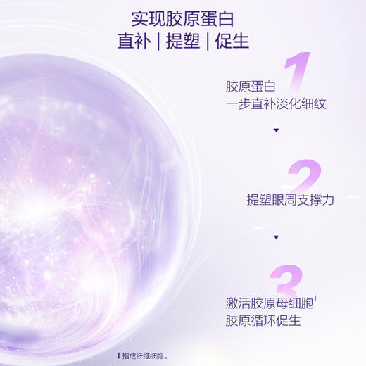 1楼欧珀莱胶原紧塑按摩眼部精华20ml 直补胶原蛋白 淡化眼周纹路 改善眼部状态 微电流触感 45度金属按摩头外形 冰感放松 商品图2