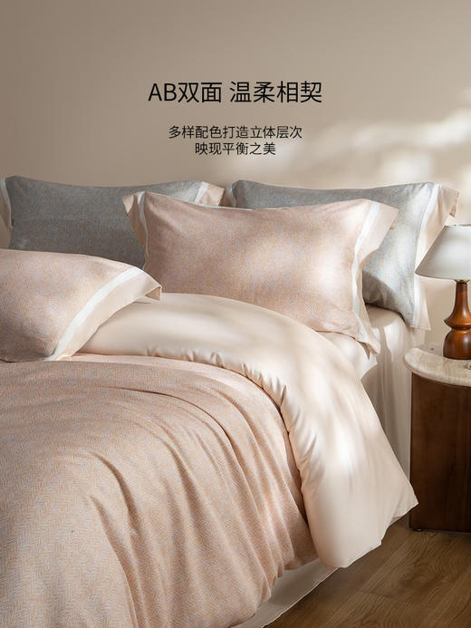 佳丽斯60S天丝磨毛纯棉四件套加厚床上用品全棉保暖2025新款秋冬 商品图7