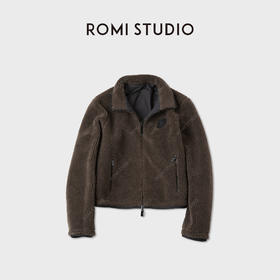 ROMI STUDIO”温暖蓬松“双面穿宽松羊羔毛摇粒绒外套RWCAW94851