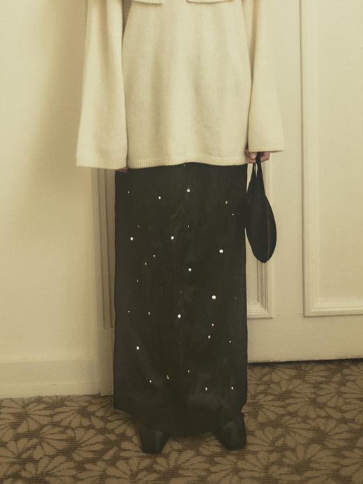 VC｜AW25027 Cosmo embellished skirt [ 半身裙 黑 ]【HOLIDAY】 商品图10