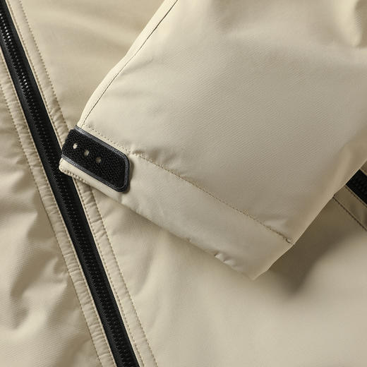 GXG男装【90白鸭绒】冬季时尚潮流户外通勤男式连帽短款羽绒服K&C 商品图11