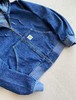 D121112美式复古风水洗牛仔连帽拉链美式连帽夹克外套 商品缩略图6