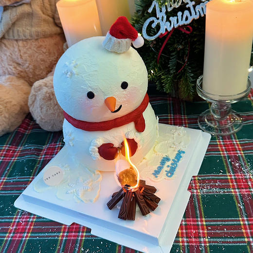 烤棉花糖的雪人 ｜圣诞 商品图6