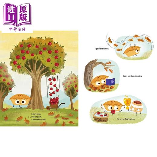 【中商原版】食物家族 谦虚的馅饼 Jory John The Humble Pie 英文原版 儿童绘本 图画故事书 诙谐幽默 进口童书3岁以上 精装 商品图2