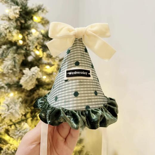 【YW】无忧购“礼物季”25元2件圣诞头饰丝绒蝴蝶结夹子帽子发夹边夹刘海夹少女搞怪发卡生日发饰（截单后3-5天发货) 商品图3