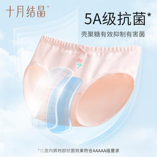 女童内裤女童专属抗菌短裤三角裤婴幼儿不夹屁屁宝宝内裤 商品图1