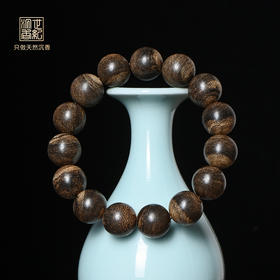 天然都蓬沉香手串 沉水级 14.5mm*15颗 25.2克 SP12092