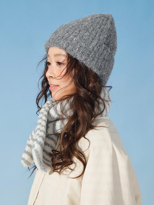 简约百搭微笑小标针织帽-纪念日百货门店同款167098986 商品图2