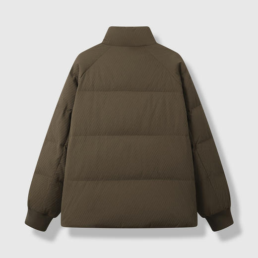GXG男装【90鸭绒】25冬季简约纯色保暖立领宽松口袋男式羽绒服K&C 商品图5