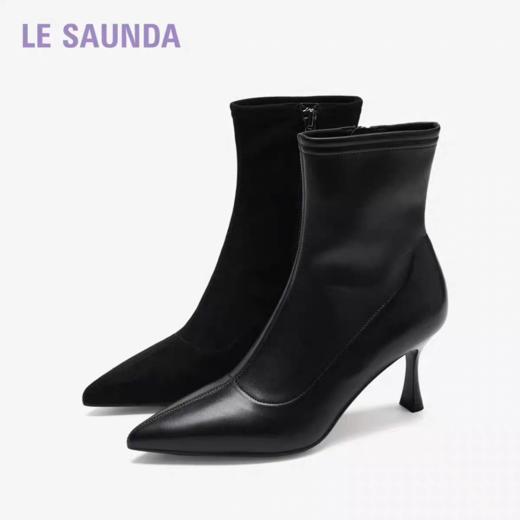 莱尔斯丹 2025秋款时尚休闲鞋瘦瘦靴 商品图0