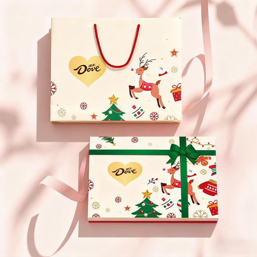 德芙（Dove）心语圣诞小鹿礼盒70克节日限定圣诞节礼物送女友 商品图3