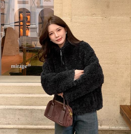 老米优品🎈3-5天！高端系列！《100%澳洲进口绵羊毛皮毛一体外套》软乎乎的，把冬日温暖穿成高级感~WT251211A 商品图0