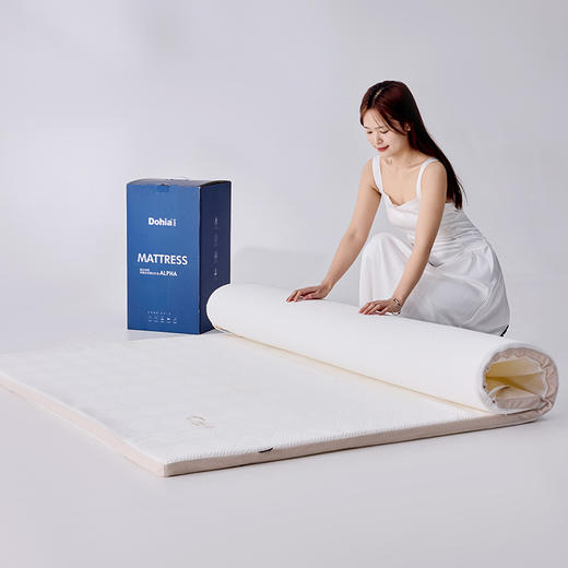 多喜爱 α深睡自然醒记忆垫【慢回弹记忆绵】【三段分区】【双层垫芯】【针织面料】自动塑性 柔弹护脊 两款厚度 商品图8