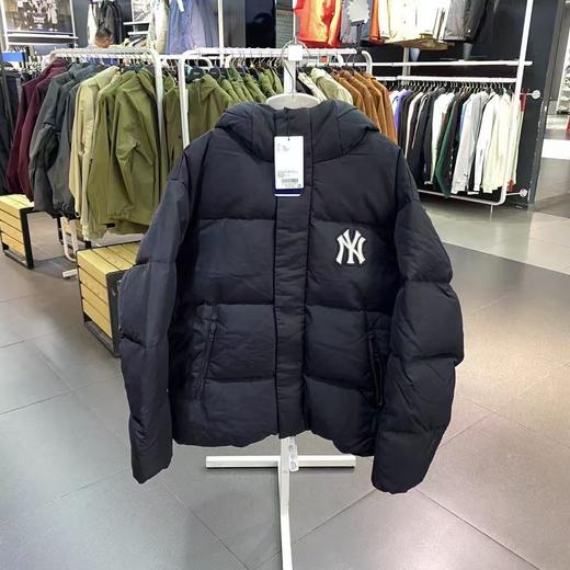 MLB冬季NY/LA连帽羽绒服情侣款面包服 商品图0
