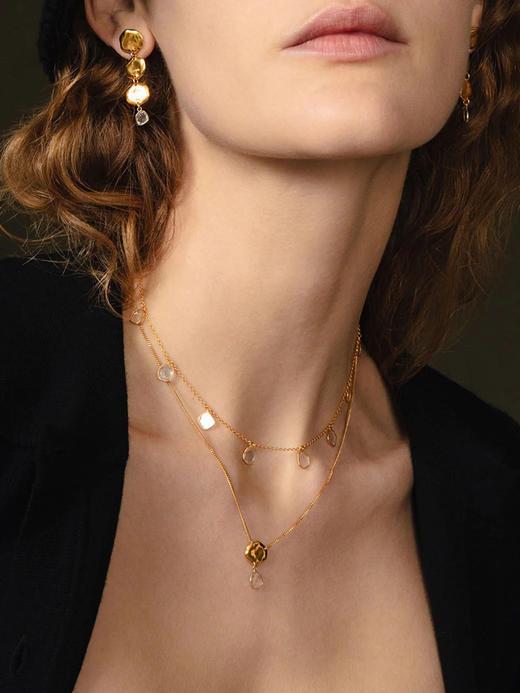 订购6周到｜Chan Luu-MIRAGE-莫桑石 项链［美国设计师］ 商品图1