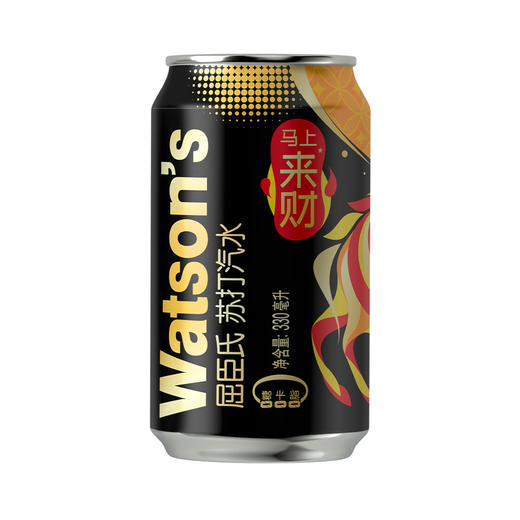 屈臣氏苏打汽水原味330ML*12*1（节庆限定装） 商品图8