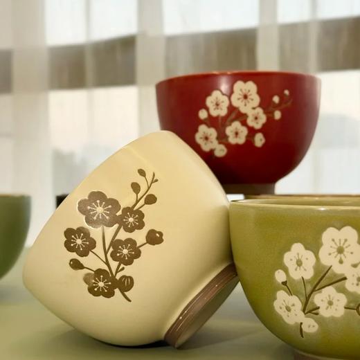 【出口餐具尾单-福利专场】spring day日系梅花碗杯系列【CJ10】 商品图13