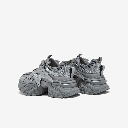 【百思图】BF楼百思图2026春新款加绒保暖老爹鞋厚底增高女运动休闲鞋G8897AM6 吊牌价799.现价299 商品图5